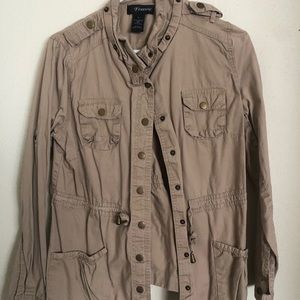 Khaki Military Jacket